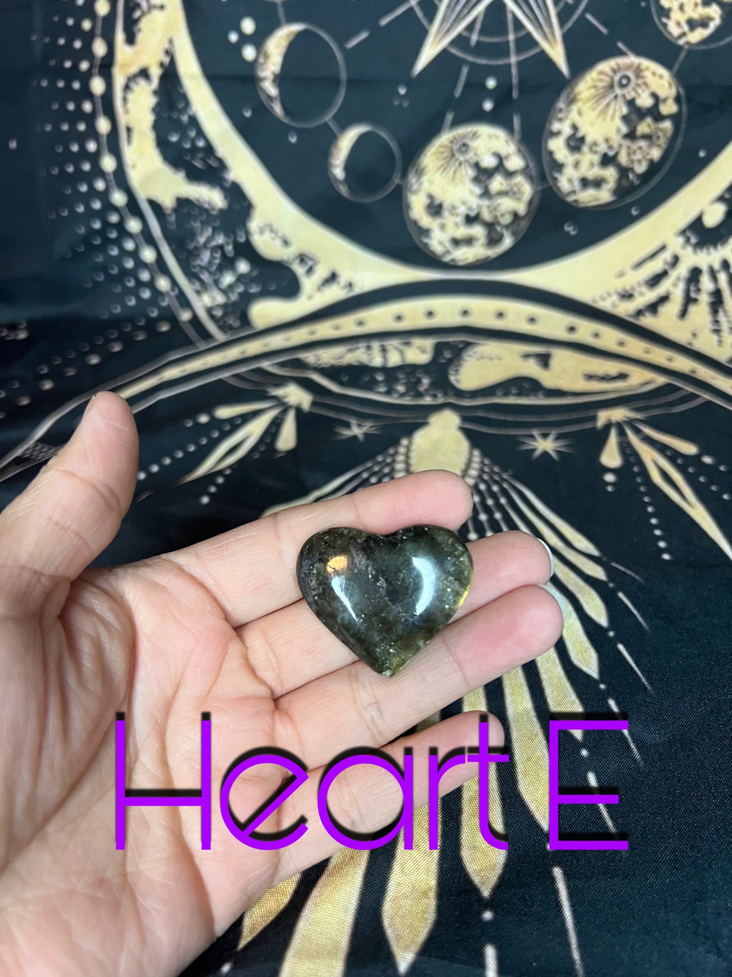 Labradorite Hearts