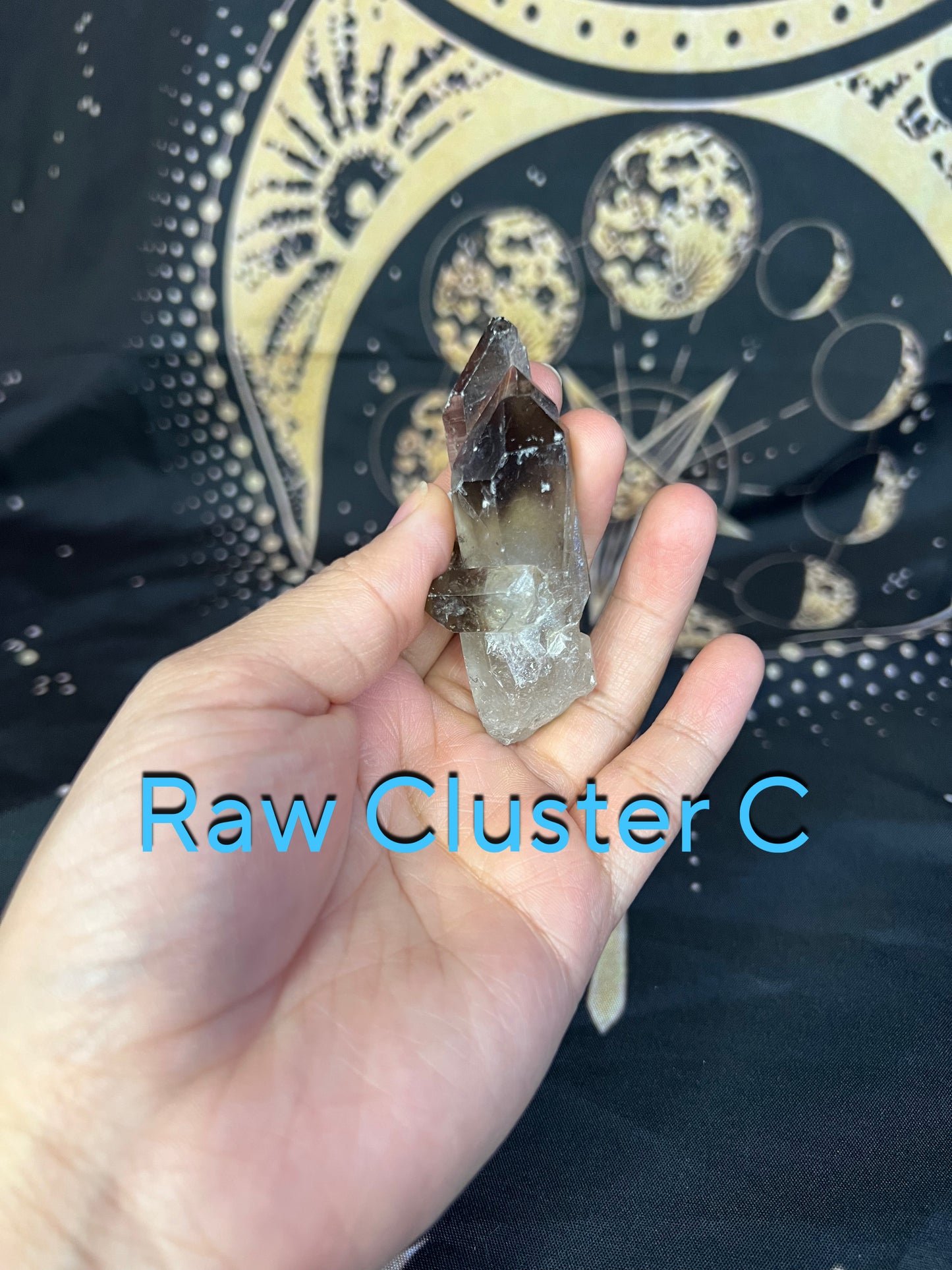 Smoky Quartz Cluster
