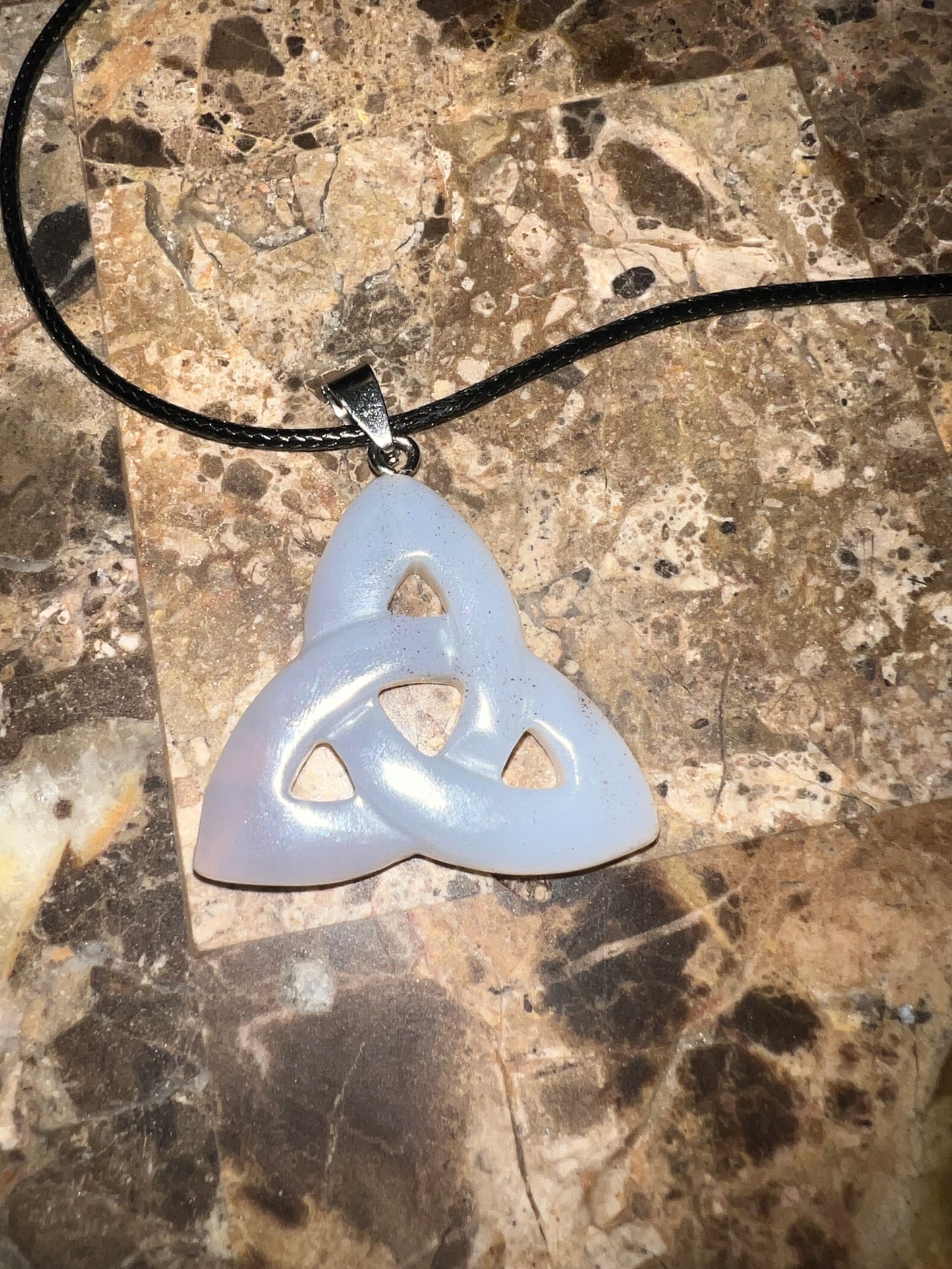 Trinity knot necklace