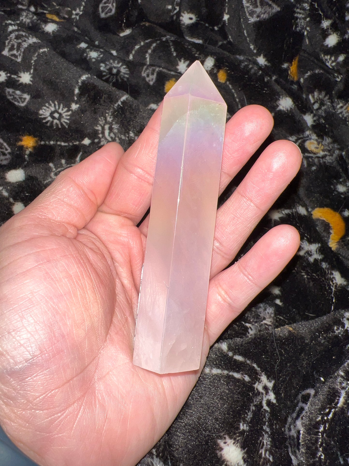 Rose Aura quartz