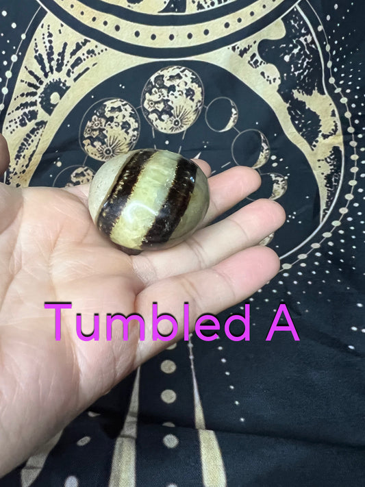 Serpentine Tumbled Stones
