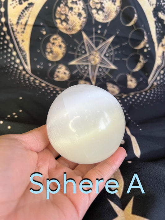 Selenite Sphere
