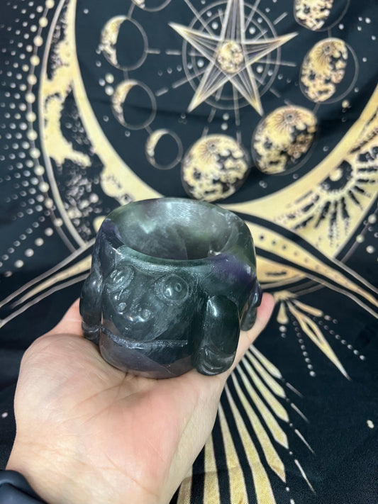 Fluorite Turtle Bowl