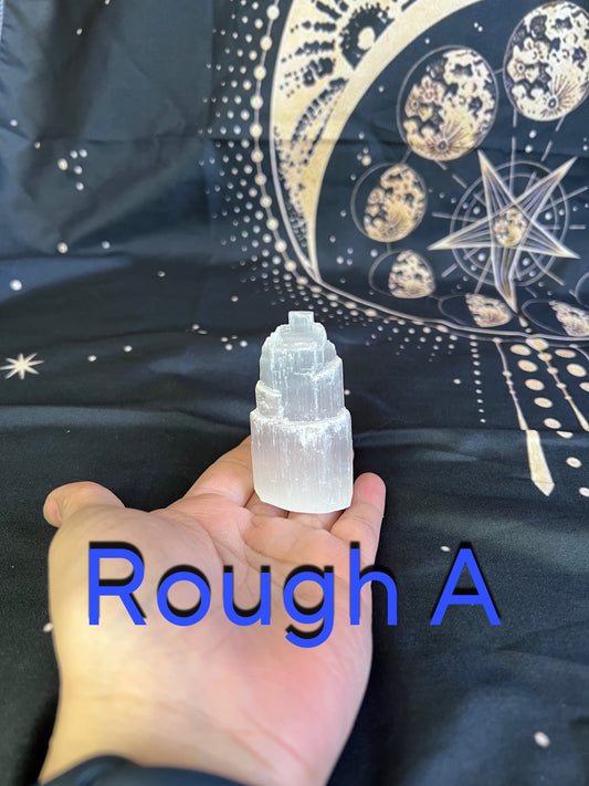 Selenite Rough Tower