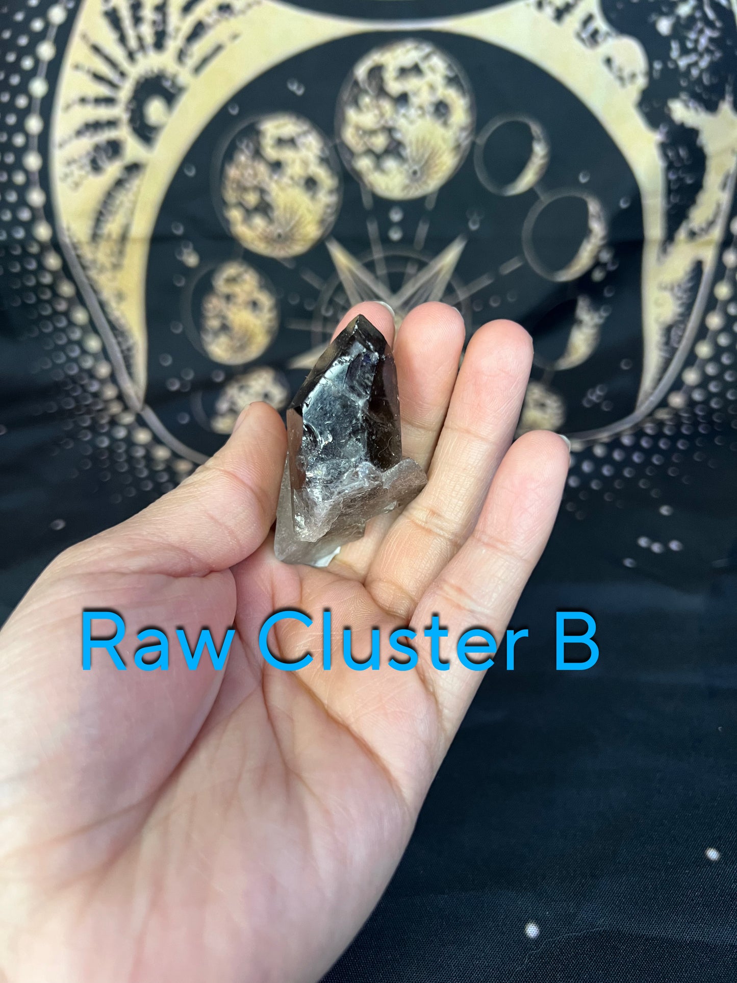 Smoky Quartz Cluster