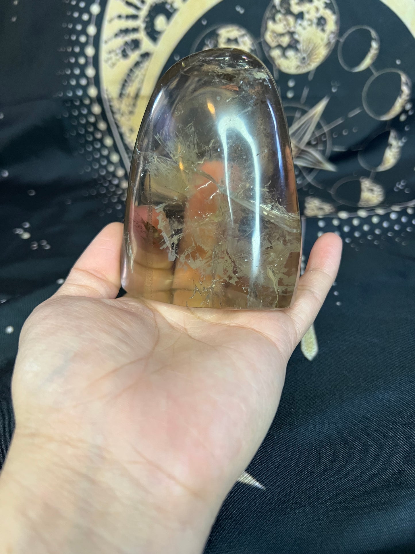 Smoky Quartz Rounded Slab