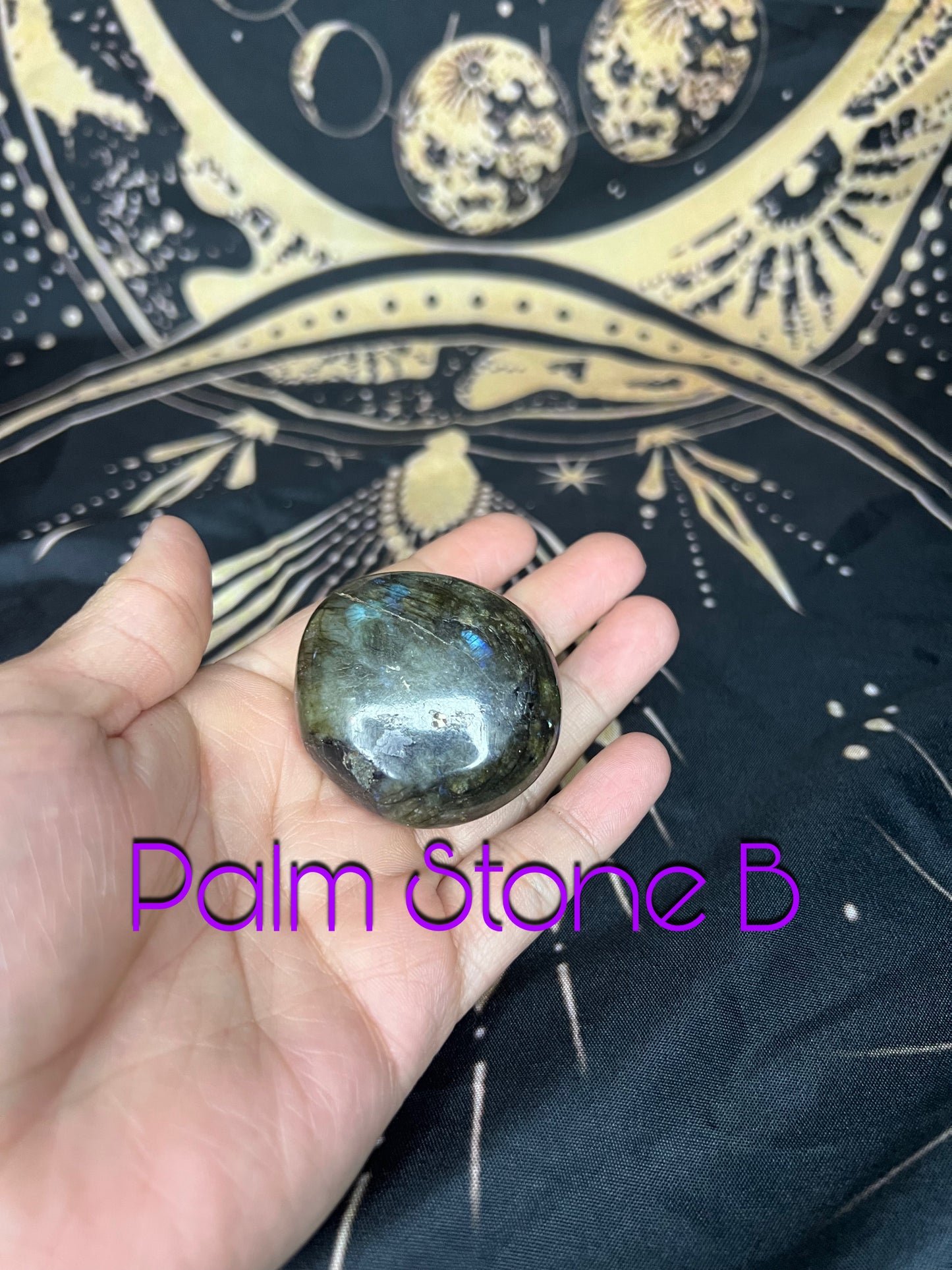 Labradorite Palm Stone