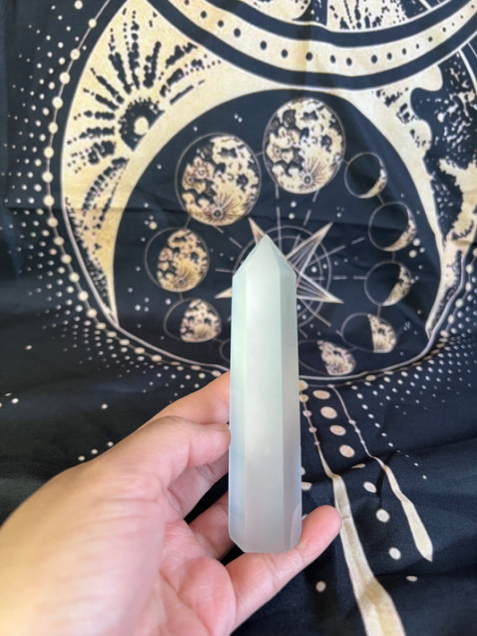 Selenite Polished Tower