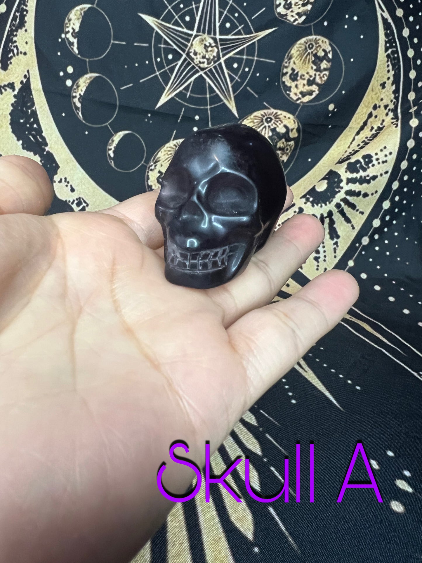 Fluorite Skull