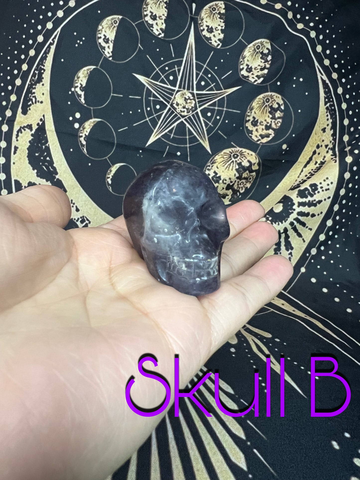 Fluorite Skull