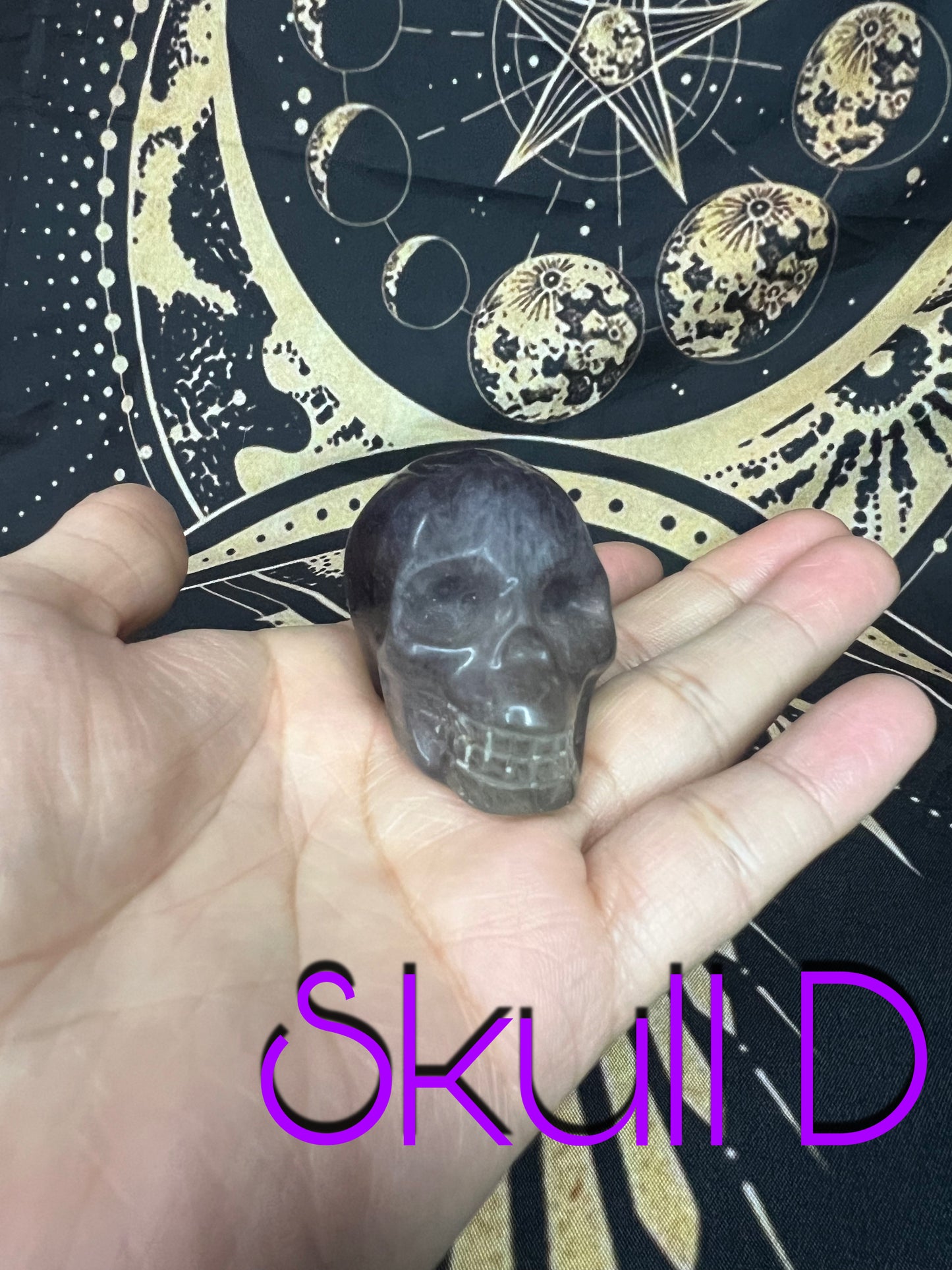 Fluorite Skull