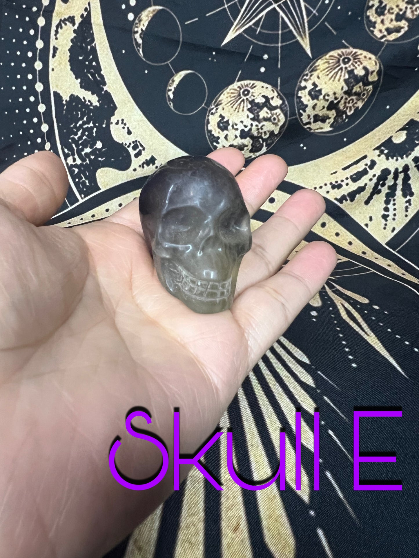 Fluorite Skull