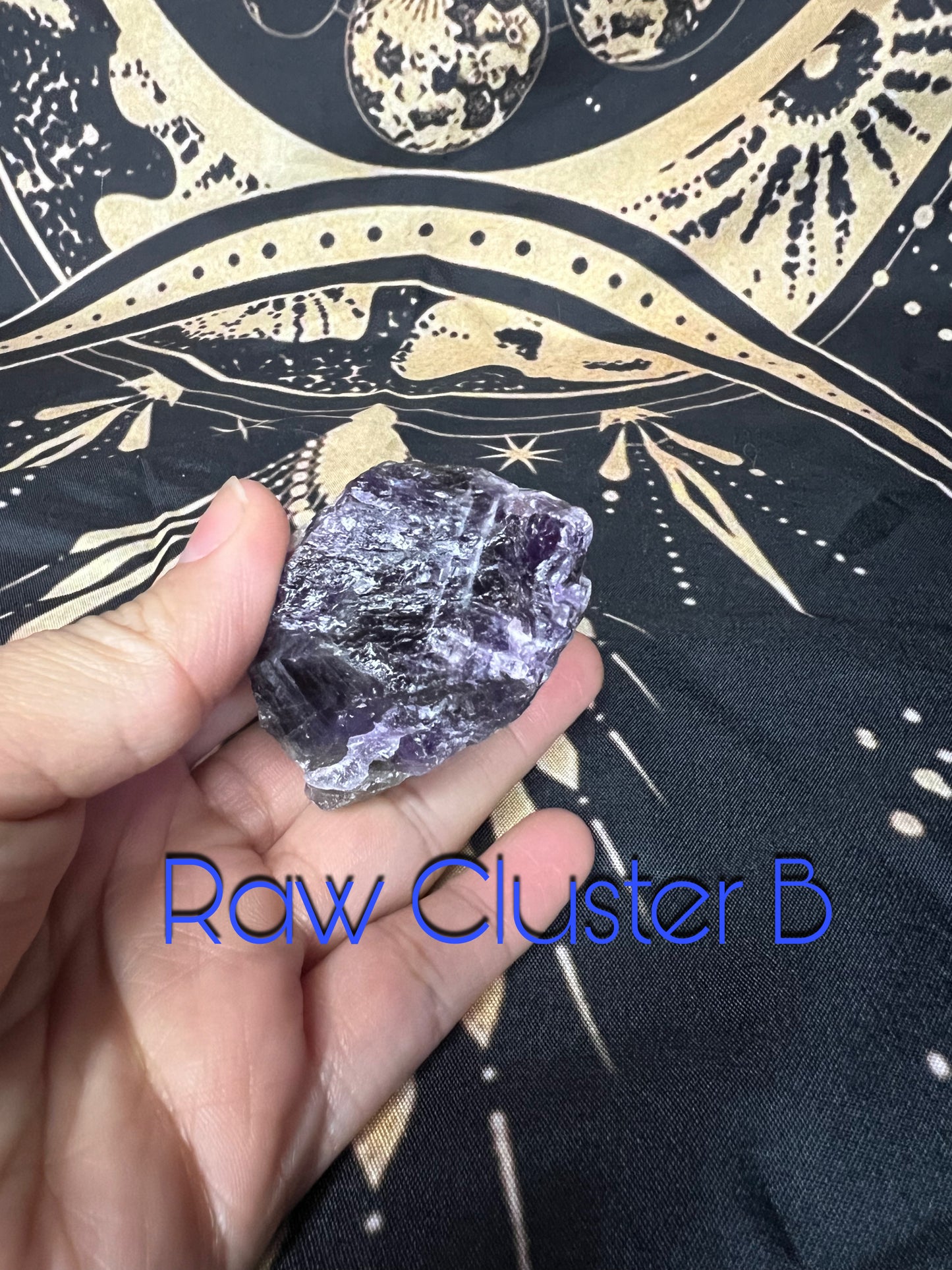 Fluorite Raw Cluster