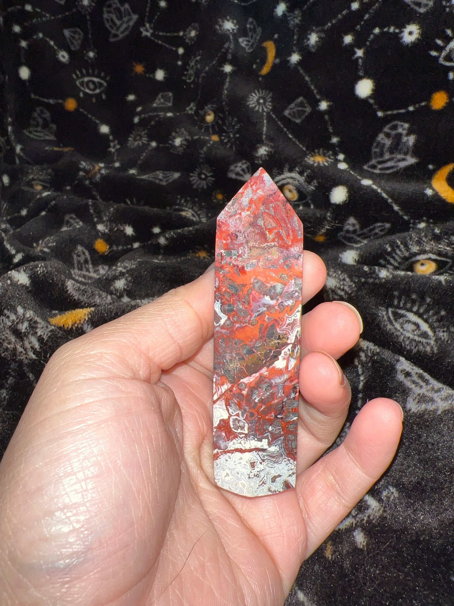 Leopard skin Jasper Tower