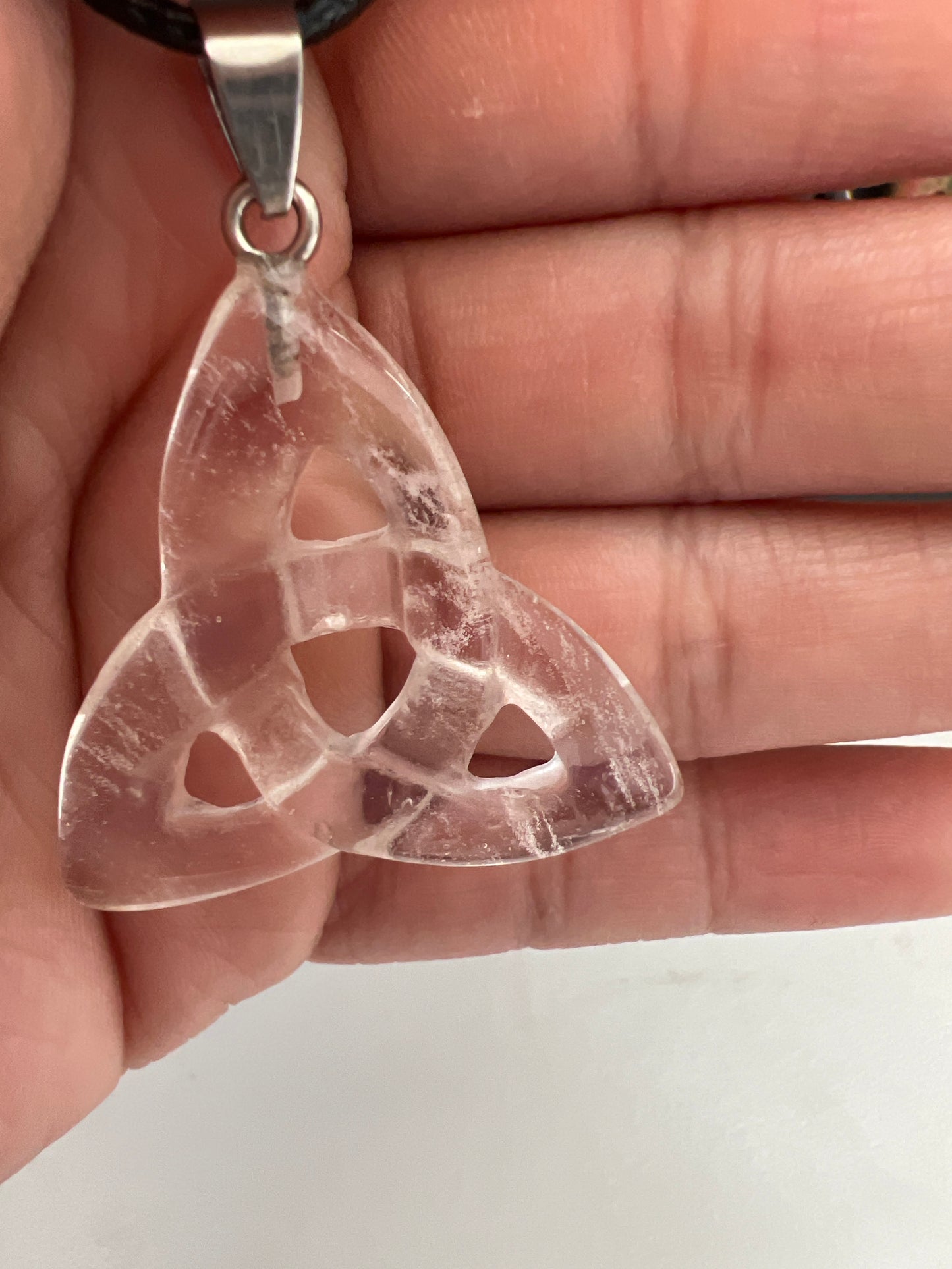 Trinity knot necklace
