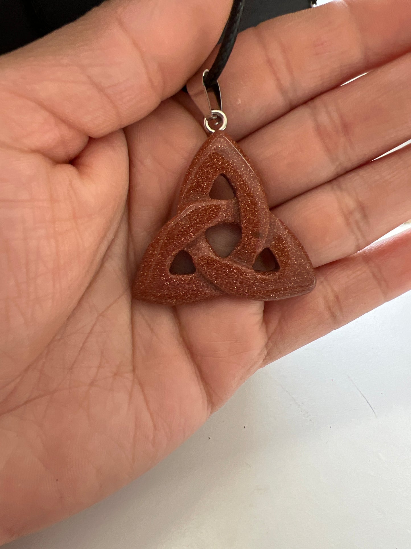 Trinity knot necklace