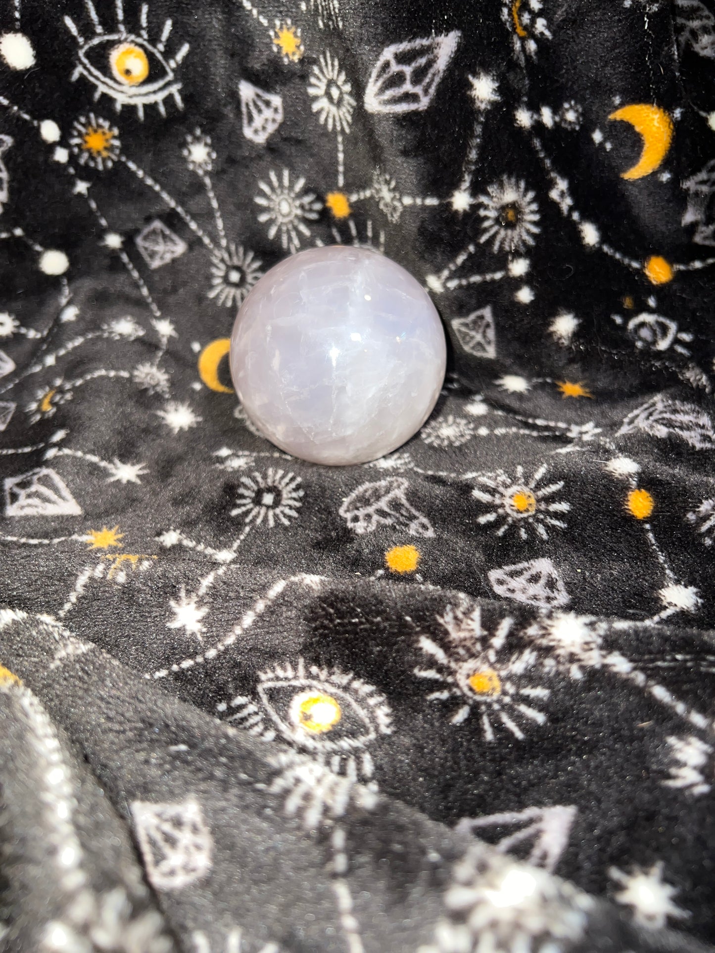 Rose quartz sphere