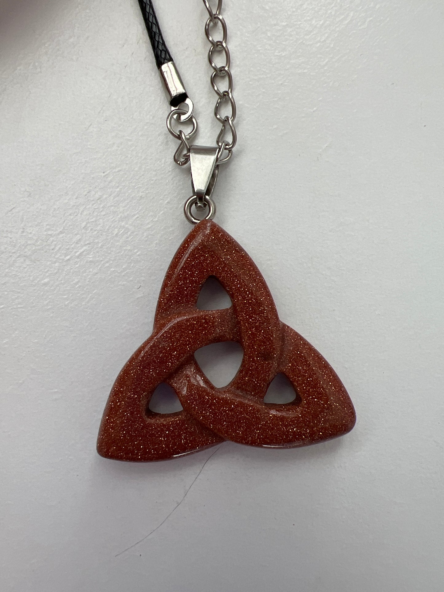 Trinity knot necklace
