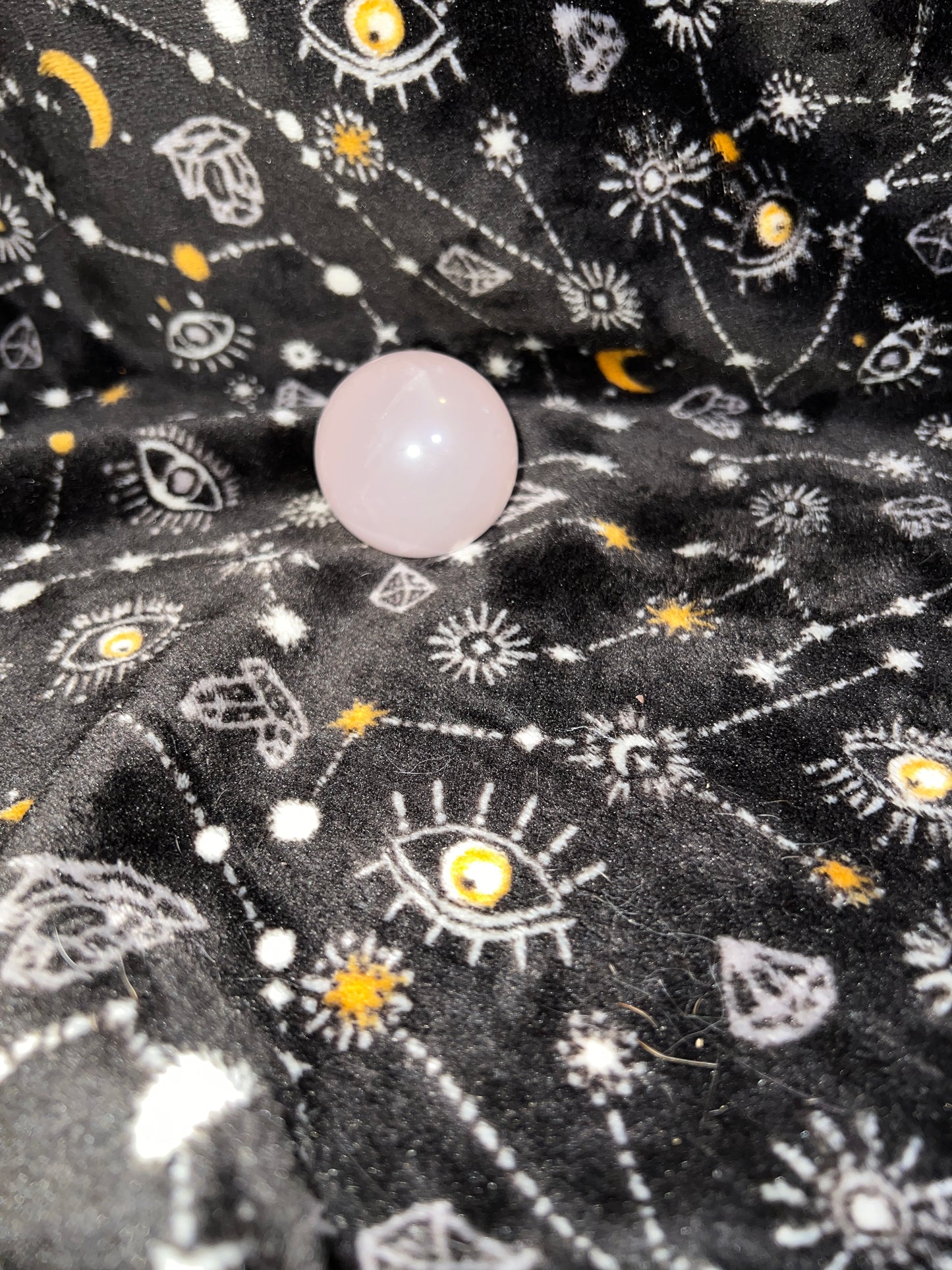 Rose quartz sphere